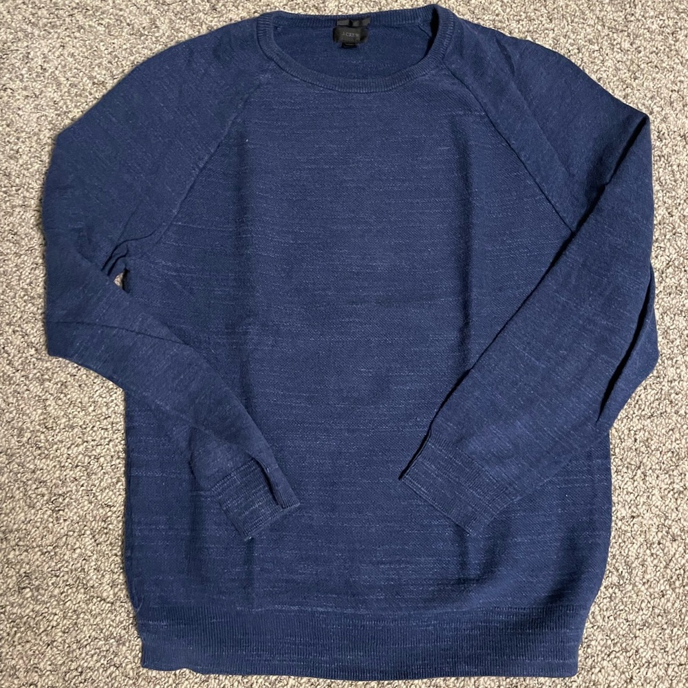 Men's J Crew Blue Sweater